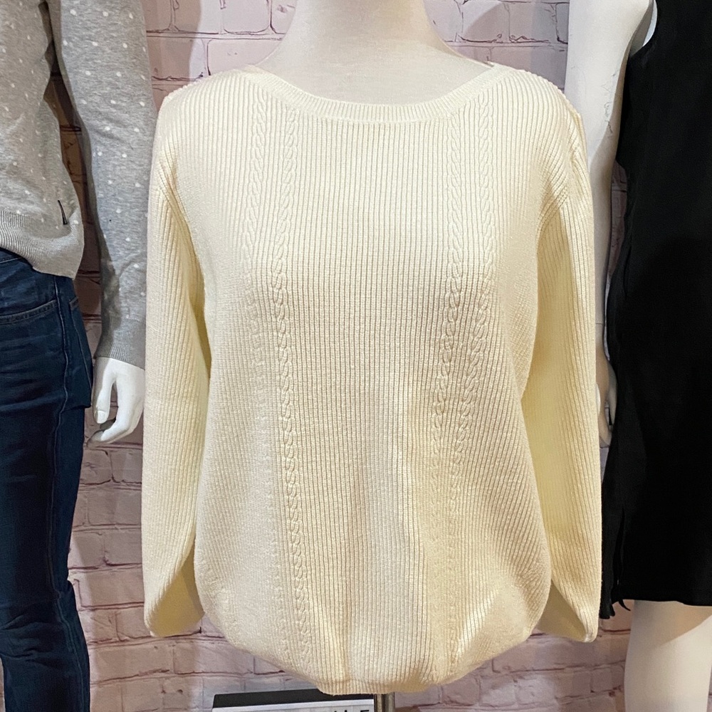 Chic Cream Women's Sweater